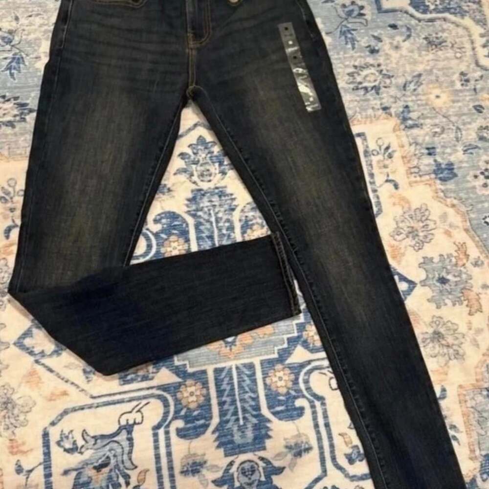 Lucky Brand 100 Skinny Jeans W29 L32 Dark Wash 2 Way Stretch